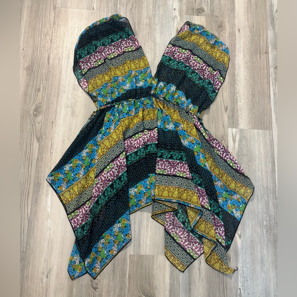 Scott Multicolor Striped Blouse
